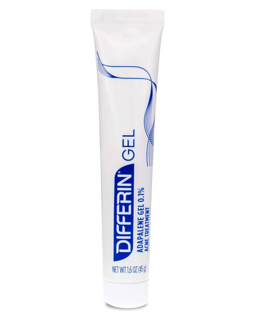 5) Differin Adapalene Gel 0.1% Prescription Strength Retinoid Acne Treatment