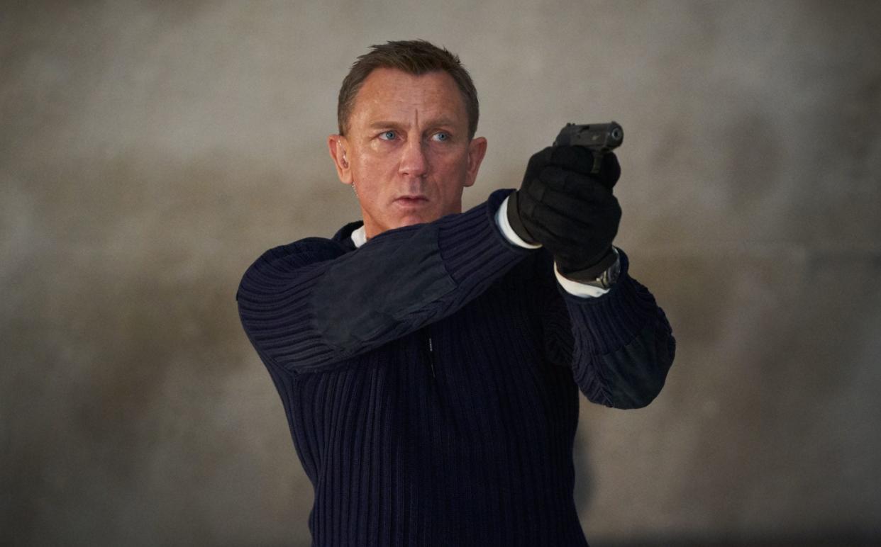 No Time to Die was Daniel Craig's fifth and final performance as James Bond - PA