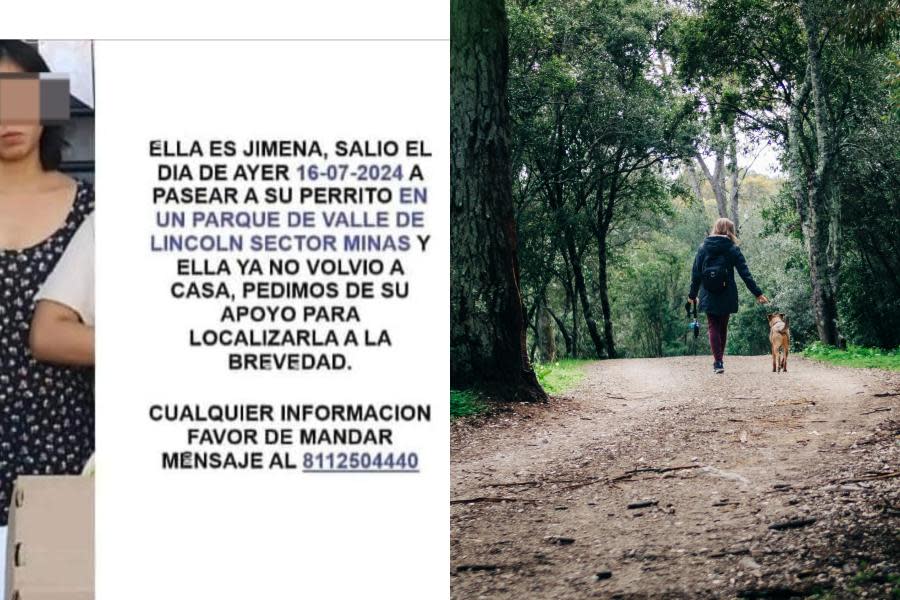 Encuentran sin vida a joven en México; había salido a pasear a su perro