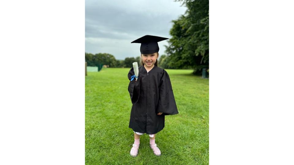 James and Ola Jordan shared adorable photos from Ella's graduation