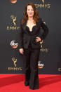 <p>Lili Taylor arrives at the 68th Emmy Awards at the Microsoft Theater on September 18, 2016 in Los Angeles, Calif. (Photo by Getty Images)</p>