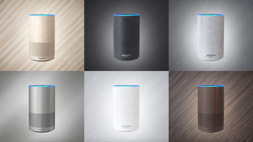 Amazon's Echo speakers.