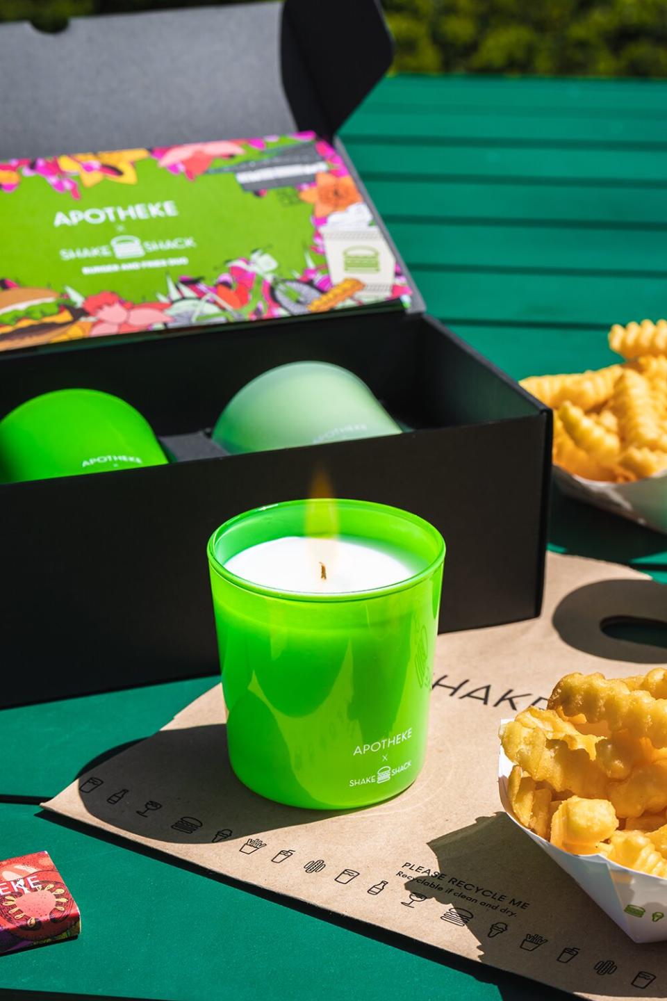 Shake Shack candles