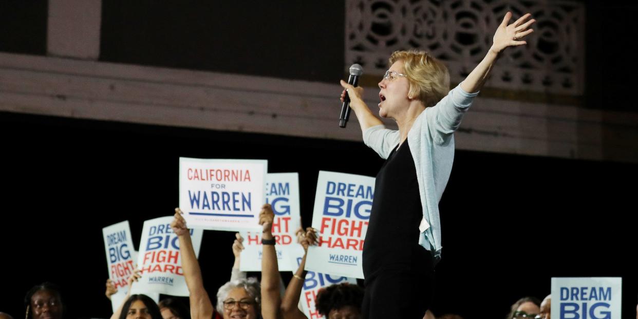 Warren rally