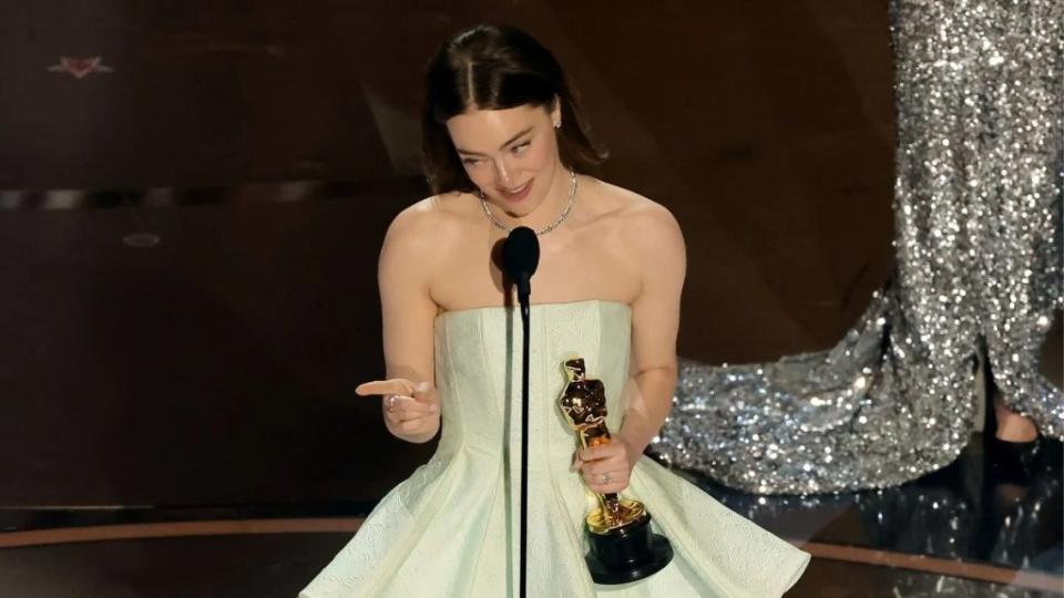 Emma Stone at the 96th Academy Awards (Getty Images)