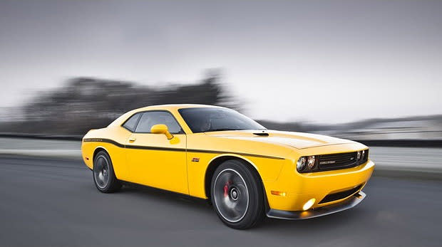 The Dodge Challenger SRT8 isn't the worst offender, but nonetheless landed on the list for 2012.