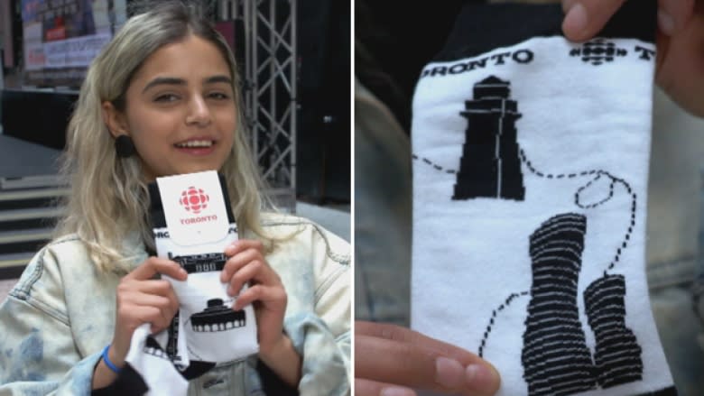 New GTA-themed sock captures architectural gems from Oshawa to Oakville