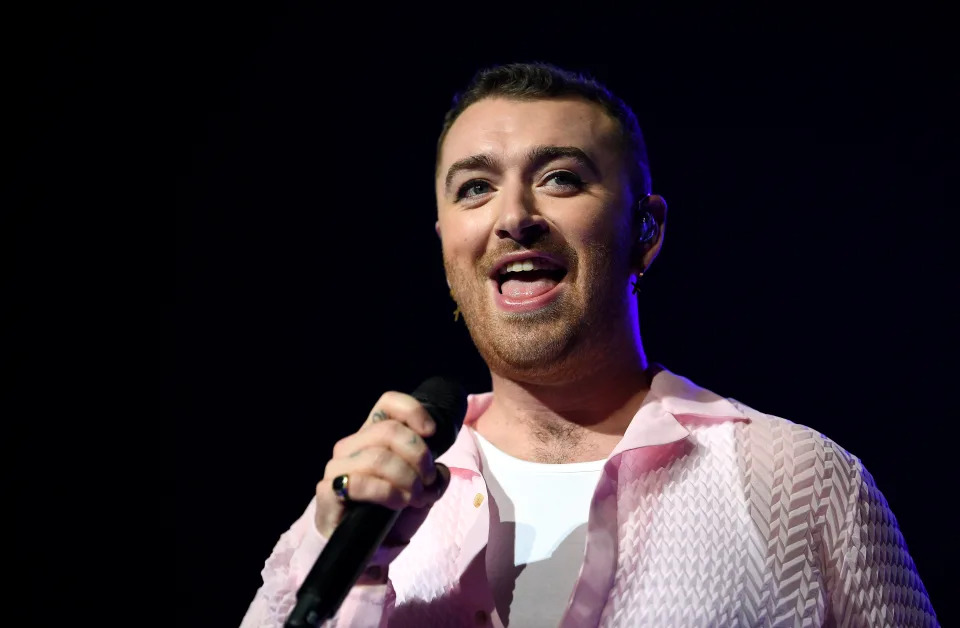 Sam Smith performing on stage during day two of Capital's Jingle Bell Ball 2019 with Seat at the O2 Arena, London. Picture credit should read: Scott Garfitt/EMPICS Entertainment