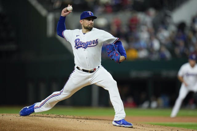 Texas Rangers Josh Jung hits a grand slam in the first inning against the  New York Yankees during a baseball game on Sunday, April 30, 2023, in  Arlington, Texas. (AP Photo/Richard W.