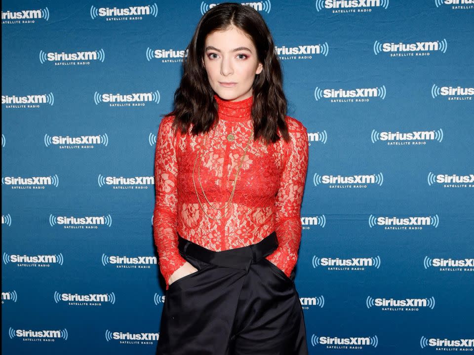 Lorde hasn't responded to the criticism. Source: Getty