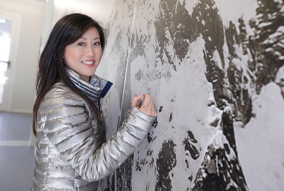 <p>Kristi Yamaguchi The gold-medal winning ice skater has used her fame and fortune to give back to the community. She founded the Always Dream Foundation, which invests in education and recreational activities for kids. She also launched a women’s clothing line Tsu.ya and part of its proceeds fund the organization. (Photo by Joe Scarnici/Getty Images for USOC) </p>