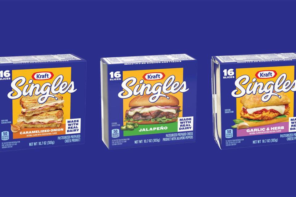 <p>Kraft Heinz</p> Kraft Singles