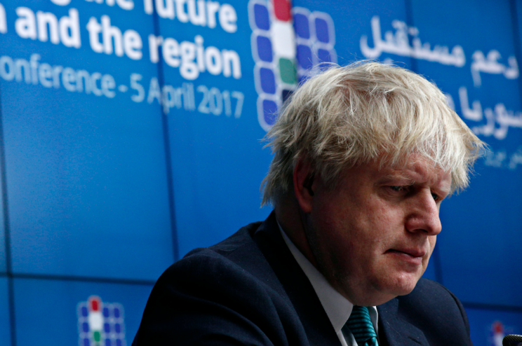 Foreign Secretary Boris Johnson also condemned the attack (Rex)