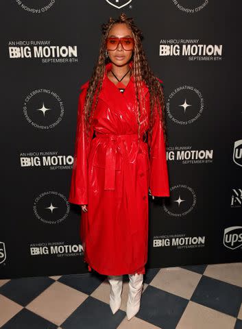 <p>Bryan Bedder/Getty</p> La La Anthony attends BIG MOTION: an HBCU Runway Presented by UPS and NYFW: The Shows afterparty