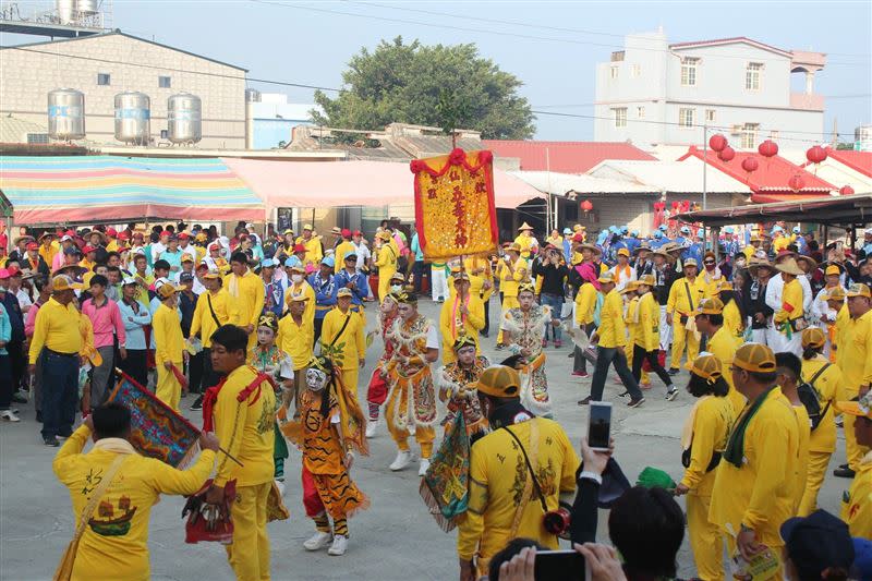 小琉球水仙宮欽點五毒大神陣。（圖／小琉球水仙宮欽點五毒大神 臉書粉專授權使用）