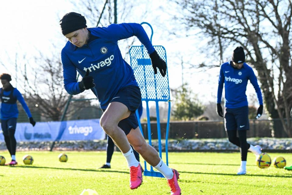 MykhailoMudryk180A: Mykhailo Mudryk completed an £88.5m move to Stamford Bridge on Sunday (Chelsea FC via Getty Images)