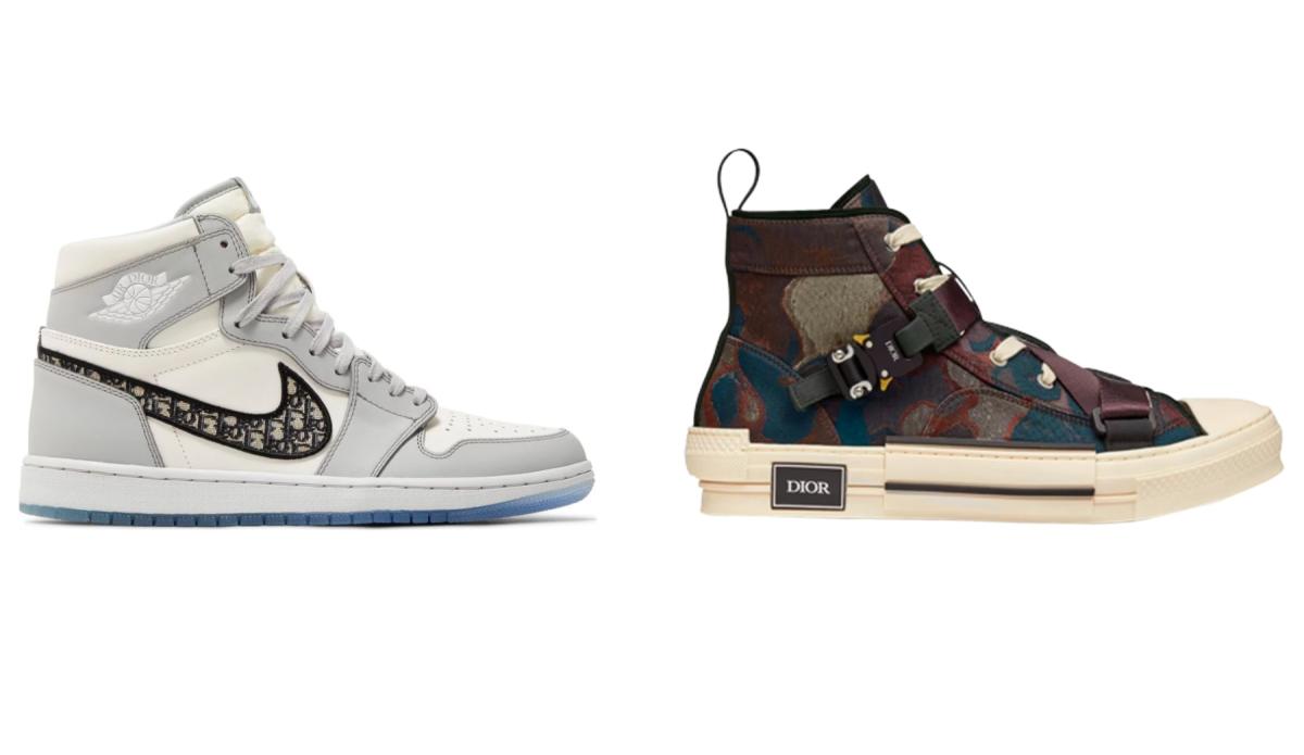 Dior Shoe Collaborations Over the Years: Stüssy