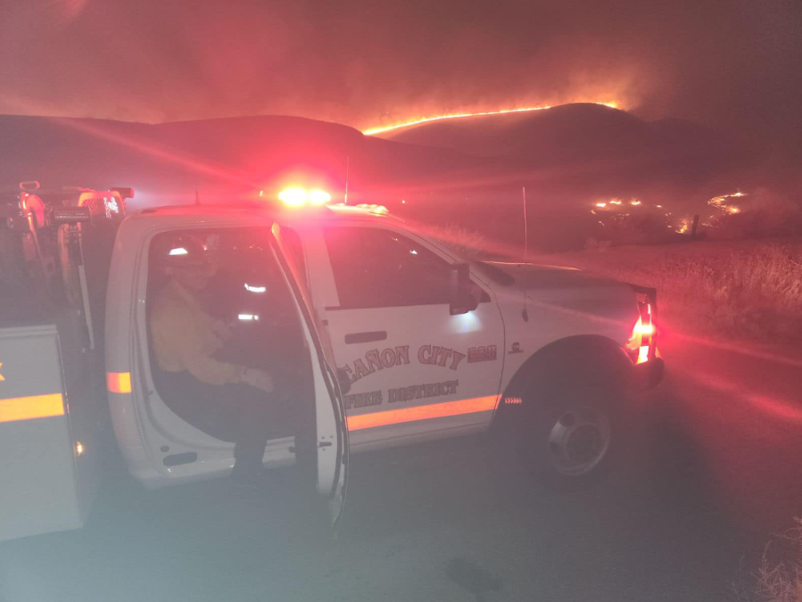 Cañon City Fire deployed to "hurricane fire" in California