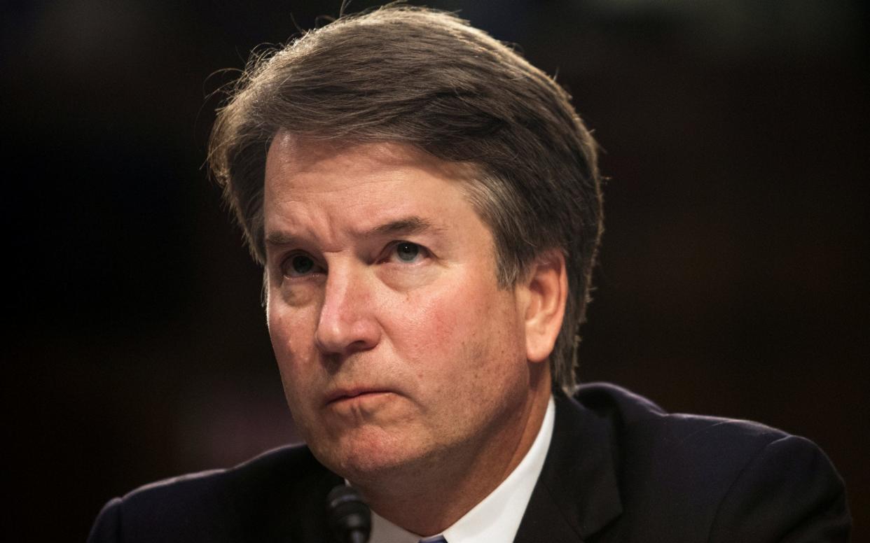 Brett Kavanaugh, nominated by Donald Trump, is due to face a vote on the Senate Judiciary Committee on Thursday - REUTERS