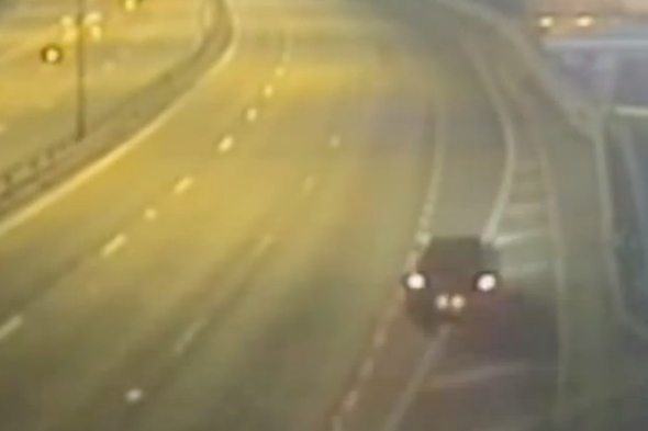 Wrong way M5 driver