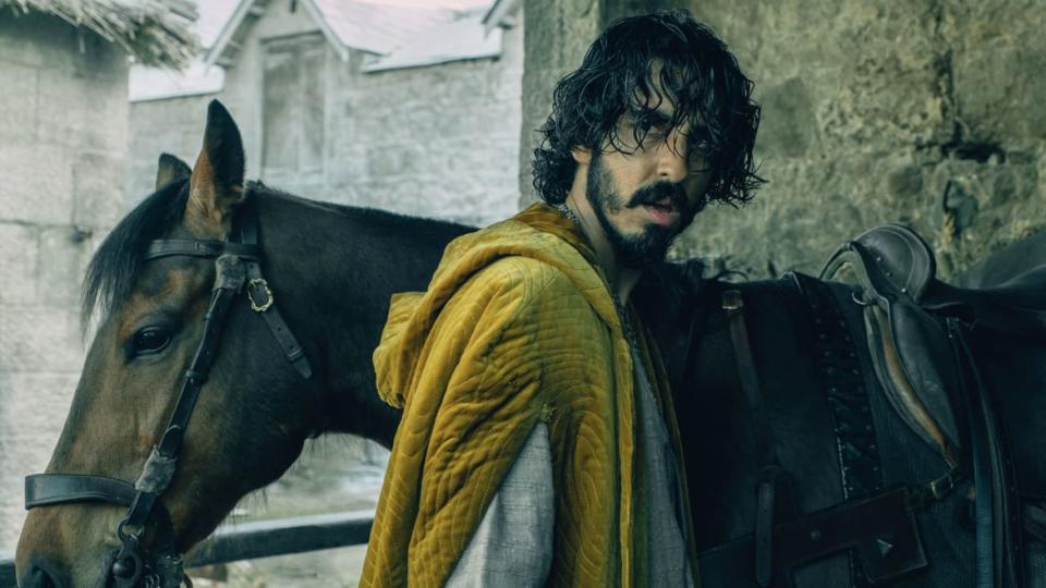 <div class="inline-image__caption"><p>Dev Patel stars as Sir Gawain in<em> The Green Knight</em></p></div> <div class="inline-image__credit">A24</div>