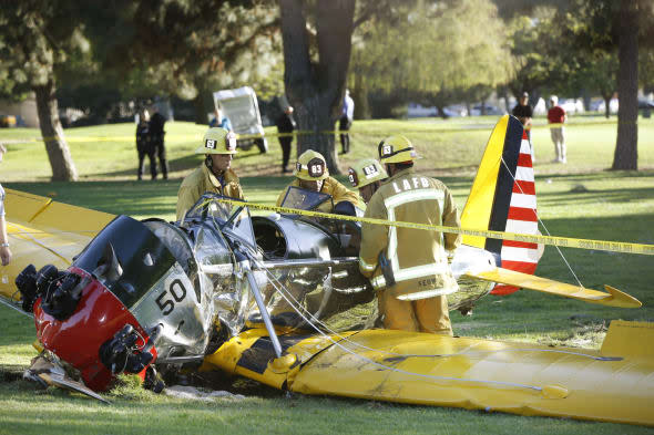 Harrison Ford suffered head wound the 'size of a pancake' in plane crash