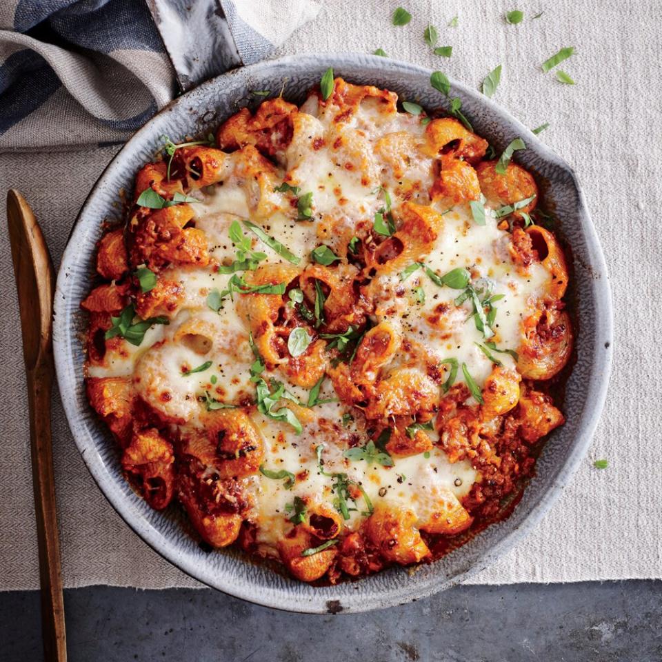 Ground Beef and Pasta Casserole