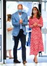 <p>The Duke and Duchess of Cambridge <a href="https://www.townandcountrymag.com/society/tradition/a34026114/prince-william-kate-middleton-london-back-to-work-photos/" rel="nofollow noopener" target="_blank" data-ylk="slk:spent the day in London;elm:context_link;itc:0;sec:content-canvas" class="link ">spent the day in London</a>, visiting communities hit hard by the coronavirus pandemic. Kate ushered in fall with a red floral shirtdress, brown pumps, and her frequently-worn Liberty-print face mask from the boutique, <a href="https://www.amaiakids.co.uk/collections/adult-masks" rel="nofollow noopener" target="_blank" data-ylk="slk:Amaia;elm:context_link;itc:0;sec:content-canvas" class="link ">Amaia</a>. </p>