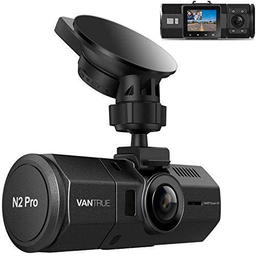 Vantrue N4 3 Channel 4K Dash Cam, 4K+1080P Front and Rear, 1440P+1440P Front  and 