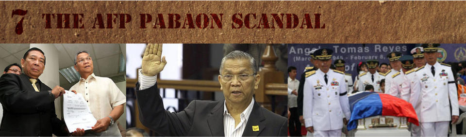 7. The AFP Pabaon Scandal