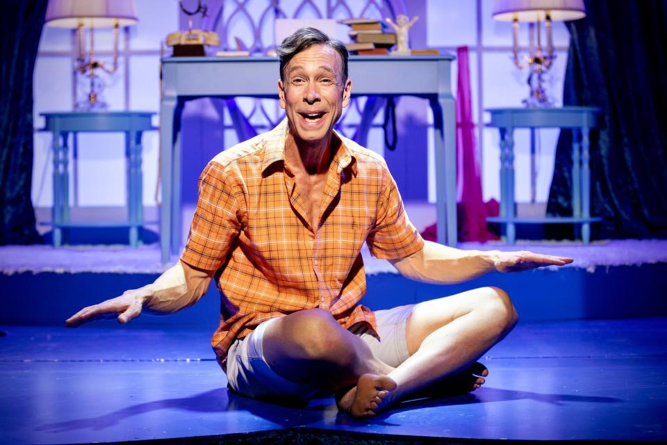 Wade McCollum stars in "Make Me Gorgeous!" The off-Broadway show has just been extended through Feb. 25.