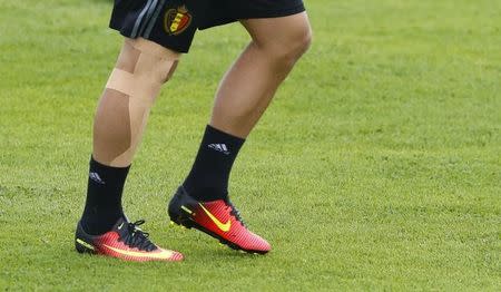 Football Soccer - Euro 2016 - Belgium Training - Girondins de Bordeaux, Le Haillan, France - 30/6/16 - Belgium's Eden Hazard during training. REUTERS/Regis Duvignau