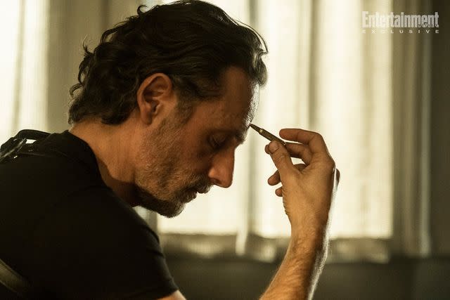 <p>Gene Page/AMC</p> Andrew Lincoln on 'The Walking Dead: The Ones Who Live'