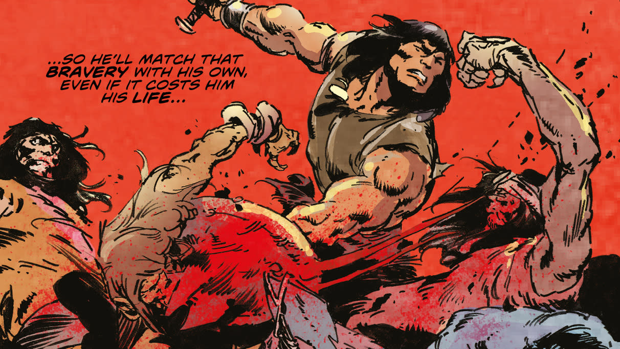  Art from Conan The Barbarian. 