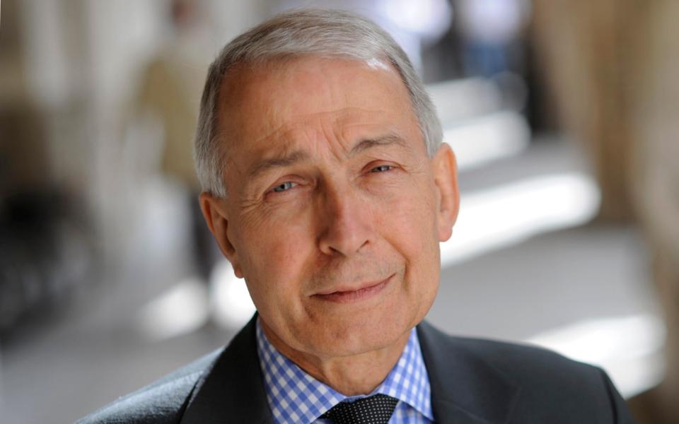 Frank Field, photographed for The Telegraph in 2009 - David Rose