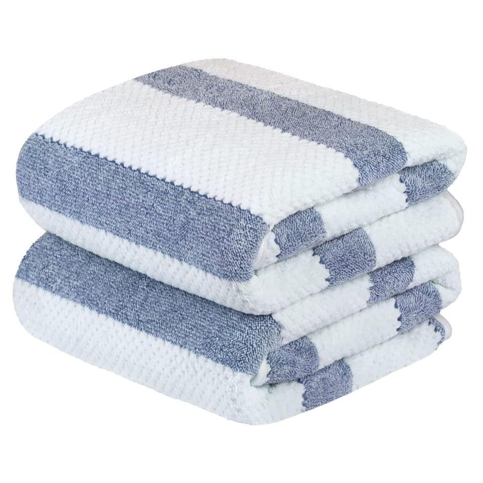 11) Microfiber Bath Towels - 2 Pack