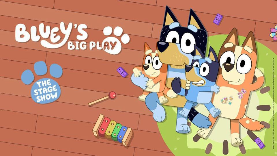 "Bluey's Big Play" utilizes life-size puppets.