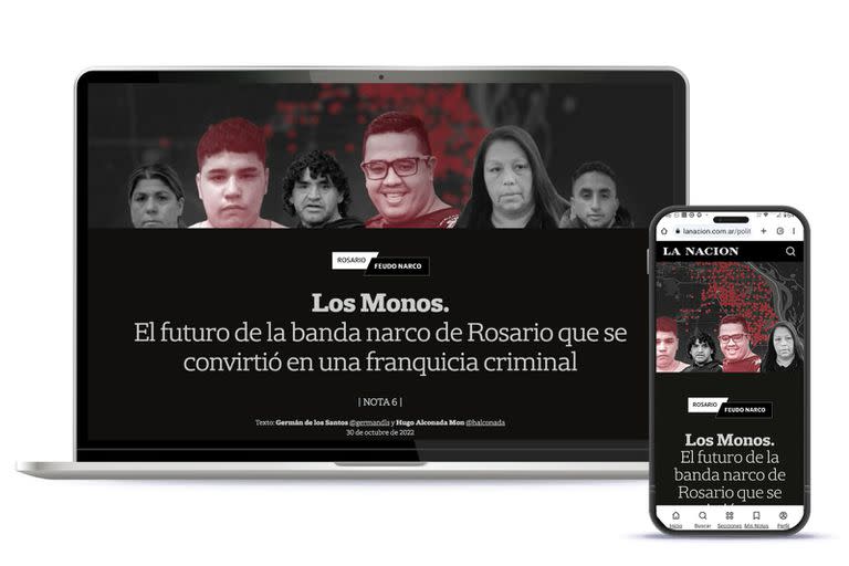 "Rosario, feudo narco", una de las producciones de LA NACION premiadas por el Grupo de Diarios América