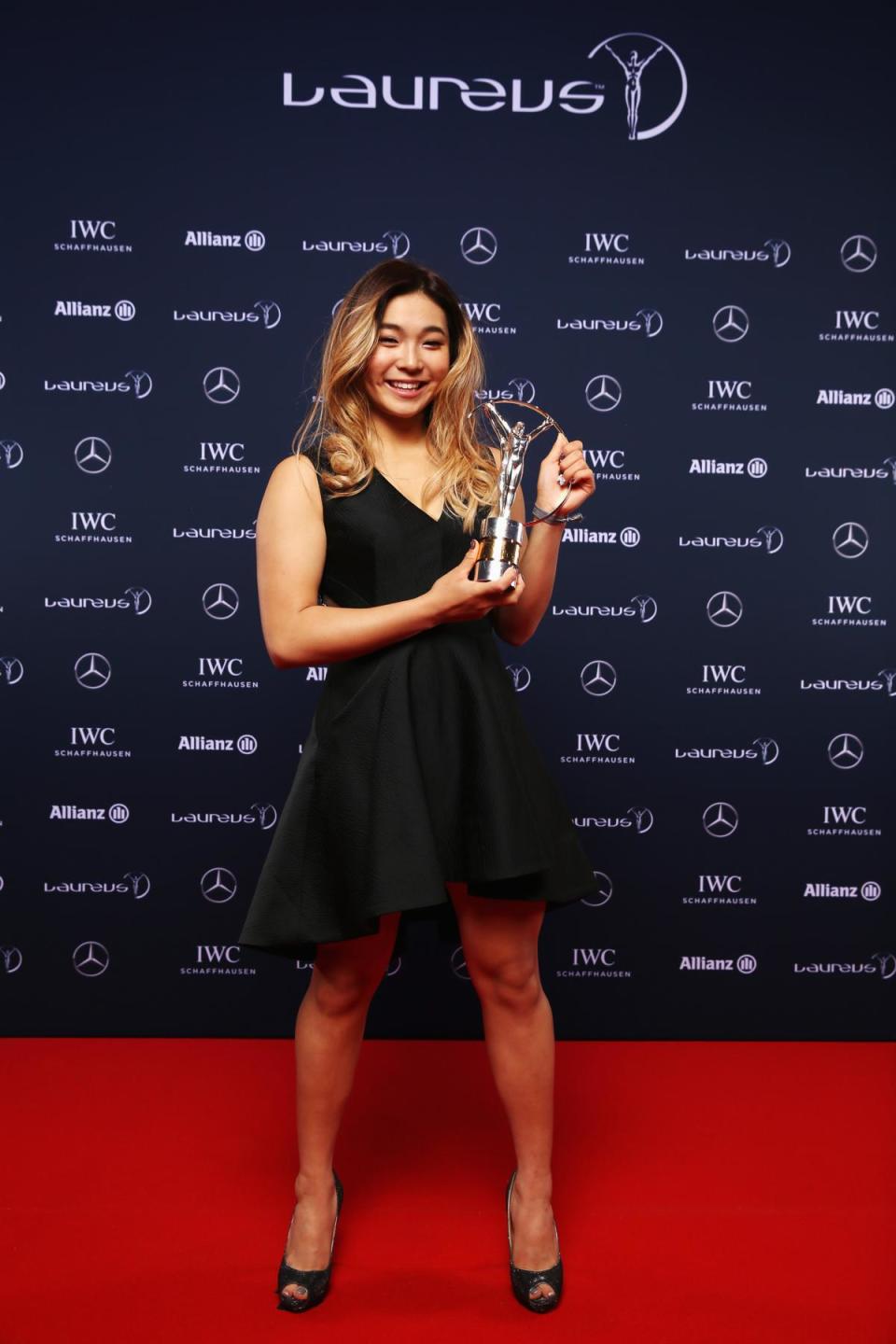 In Abendkleid und Sneakern zu den Laureus Awards: Die besten Bilder der Sport-Oscars