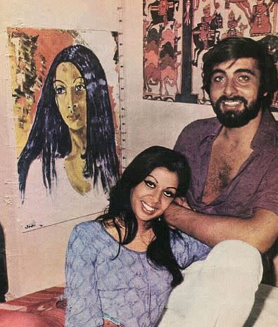 <div class="paragraphs"><p>Kabir Bedi with his first wife Protima</p></div>