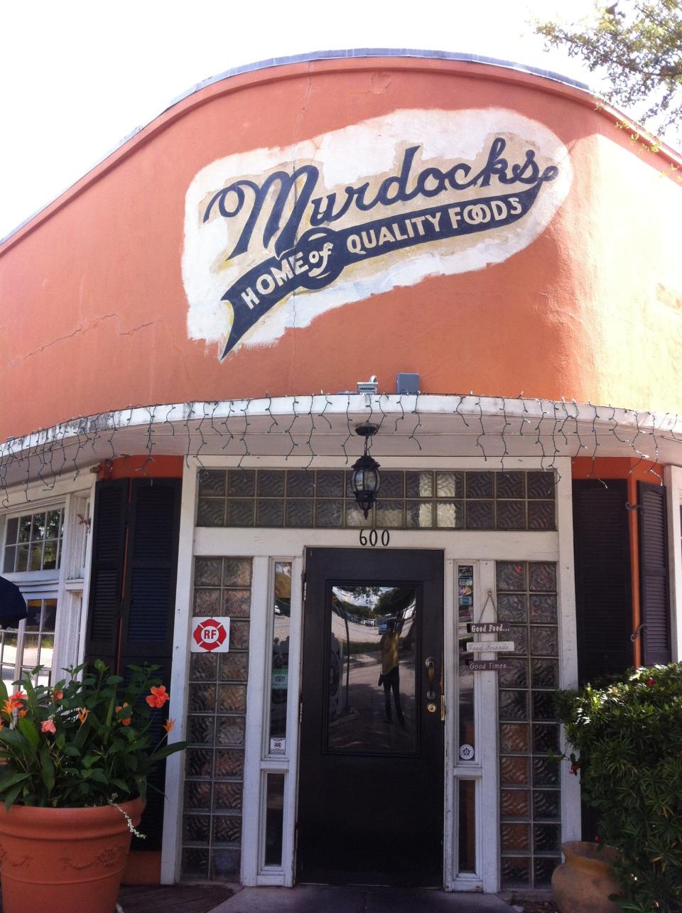 Murdock's in Cocoa Village has outdoor seating in the front and on a covered patio in the back.