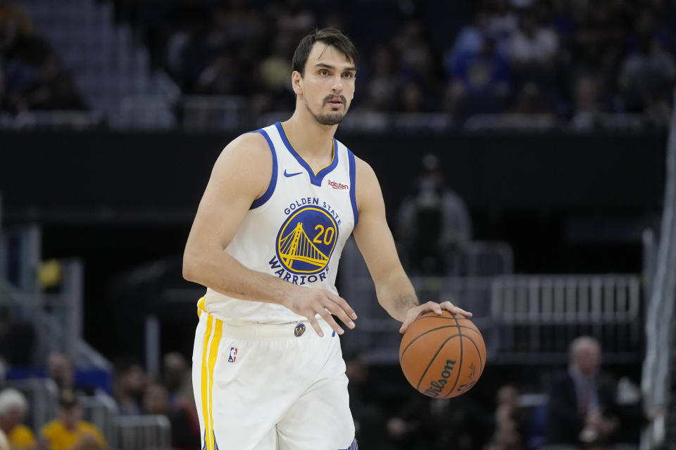 Dario Saric。（AP Photo/Jeff Chiu）