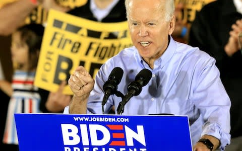 Joe Biden - Credit: &nbsp;AARON JOSEFCZYK/&nbsp;REUTERS