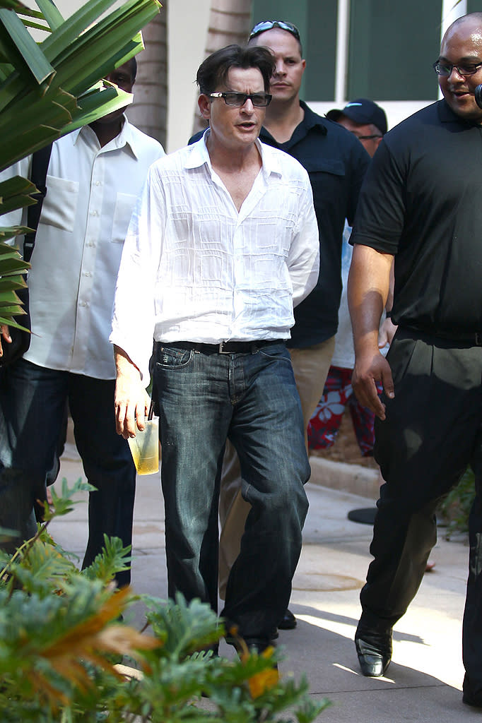 Charlie Sheen, Miami