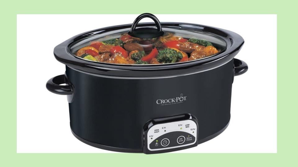 Crock-Pot Digital Slow Cooker on sale through Amazon. 