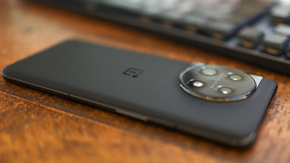 A photo of the OnePlus 11 smartphone