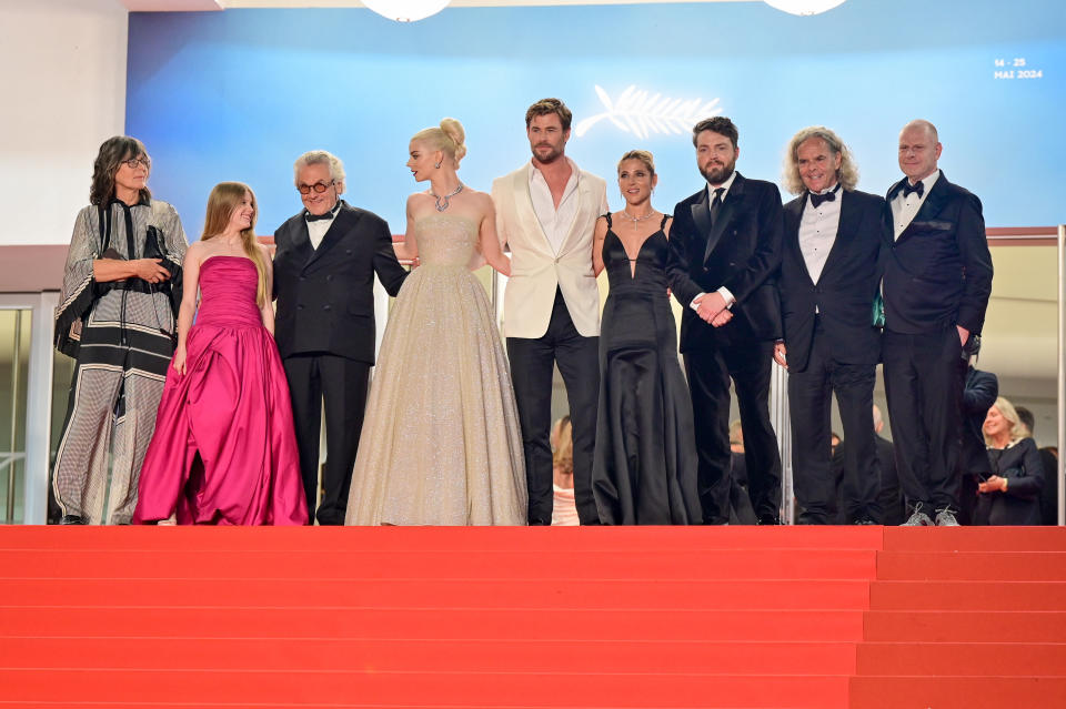El equipo de Furiosa: De la saga Mad Max en el Festival de Cine de Cannes (Foto: Stephane Cardinale - Corbis/Corbis via Getty Images)