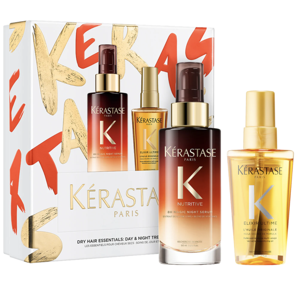 Kérastase Dry Hair Essentials: Day & Night Treatment Set