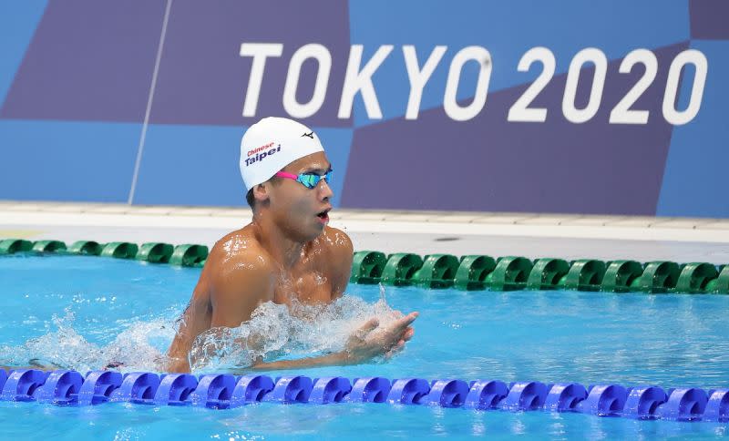 ▲東京奧運台灣游泳代表隊，王星皓。（圖／體育署提供）