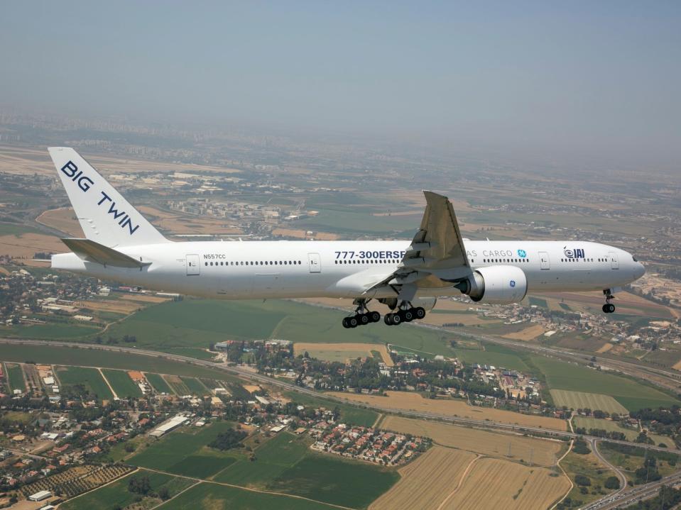 Israel Aerospace Industries Boeing 777-300ER "Big Twin" cargo plane